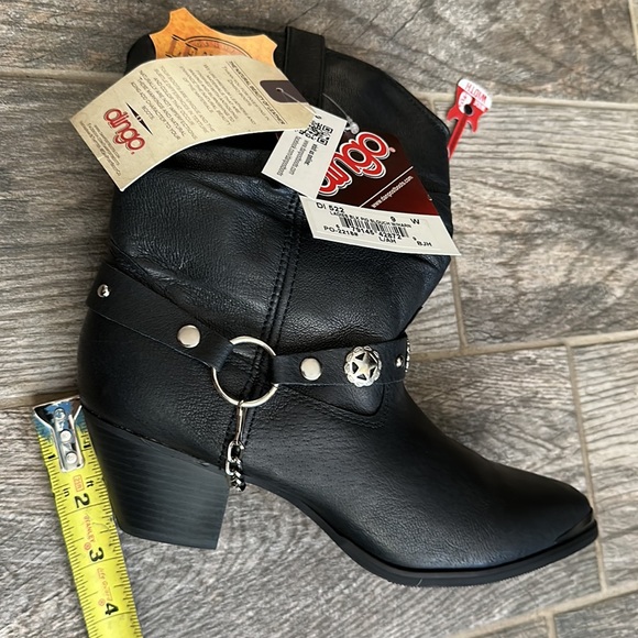 New Dingo Women Slouch Olivia Leather boots - Picture 9 of 10